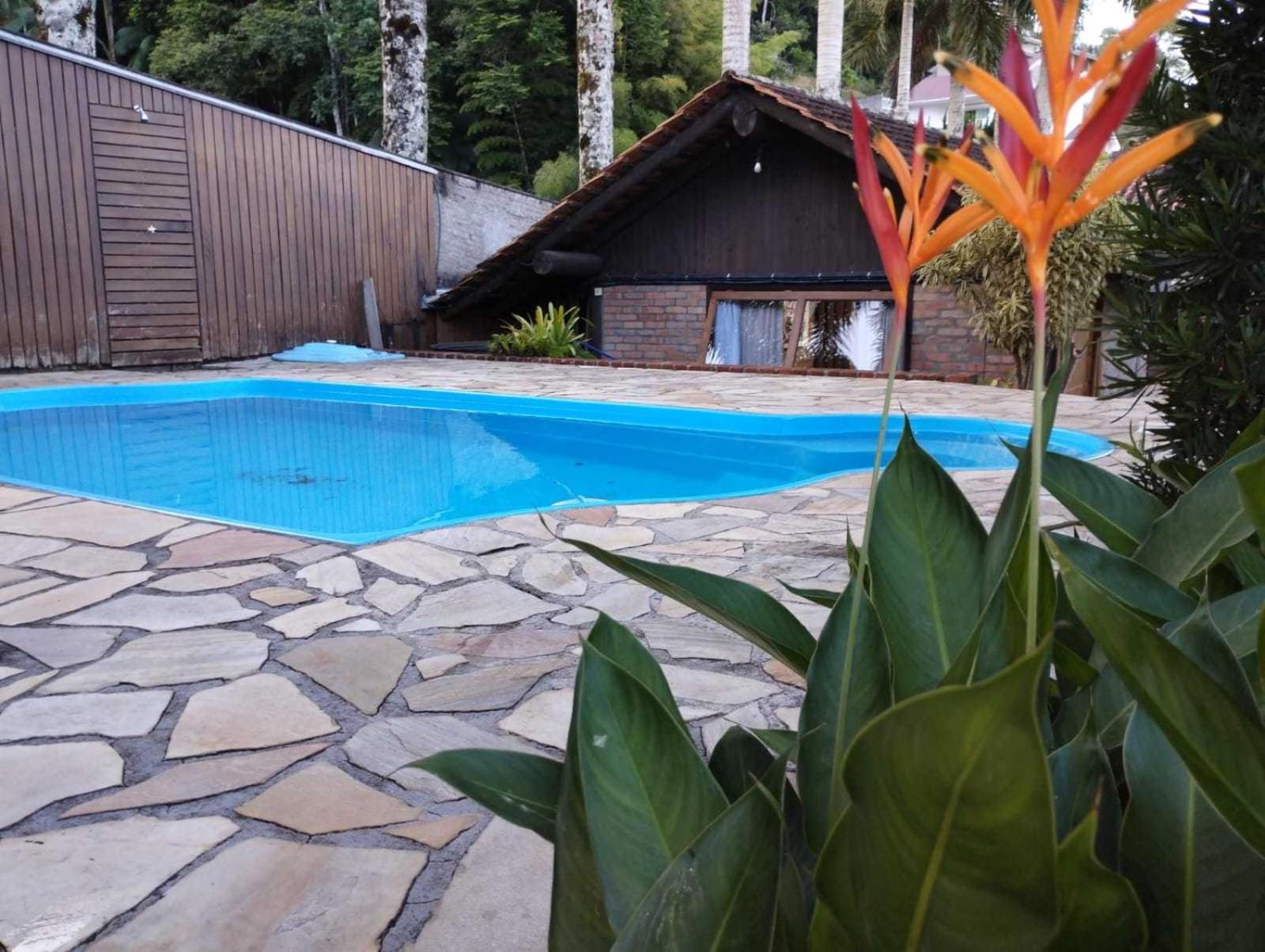 Casa Da Lagoa - Gasthaus Pomerode Exterior foto